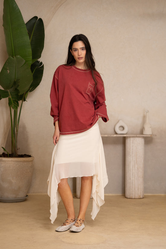 CHERRY STITCH LONGSLEEVE