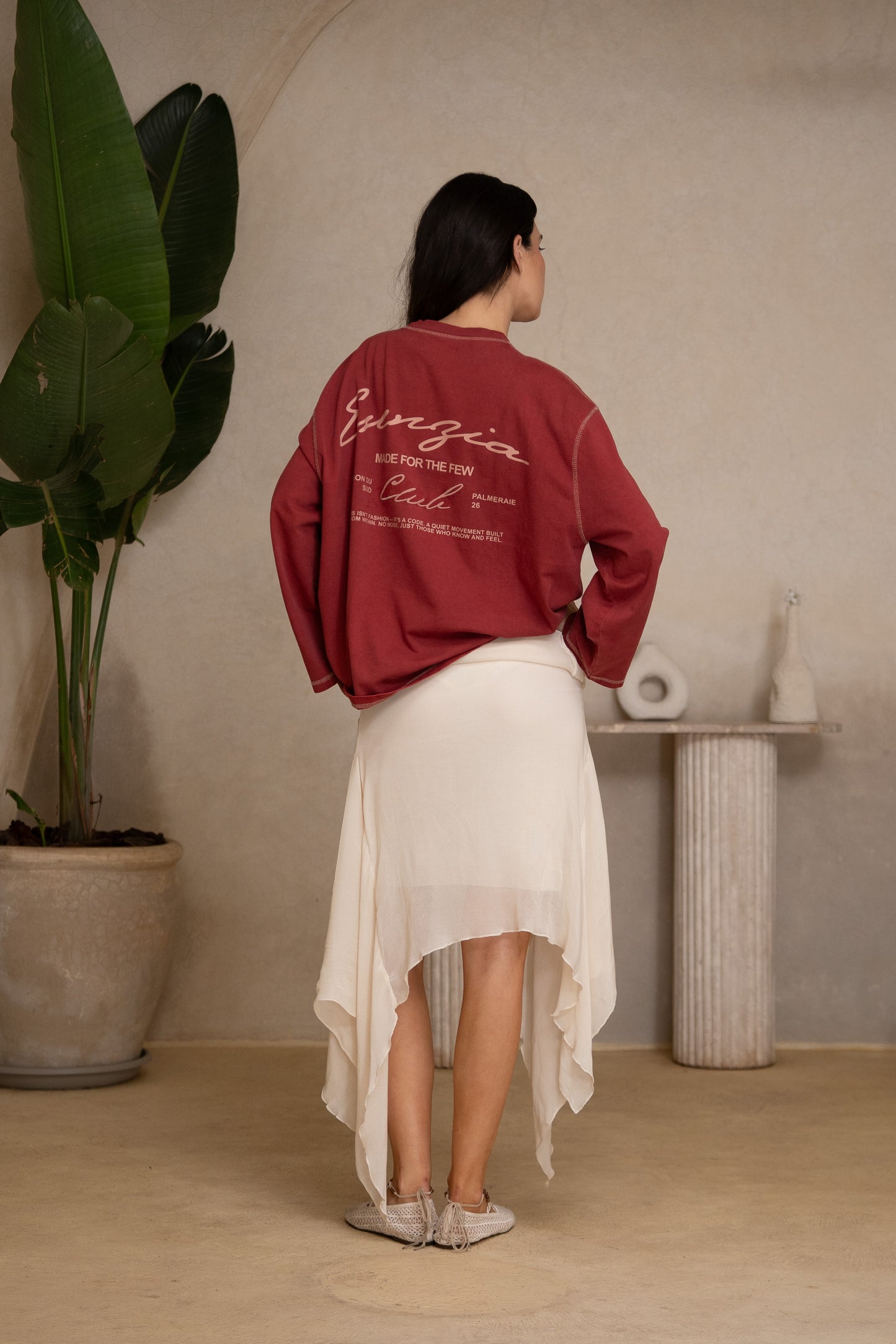 CHERRY STITCH LONGSLEEVE