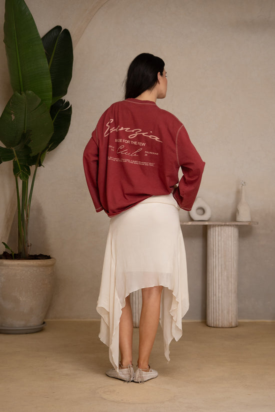 CHERRY STITCH LONGSLEEVE