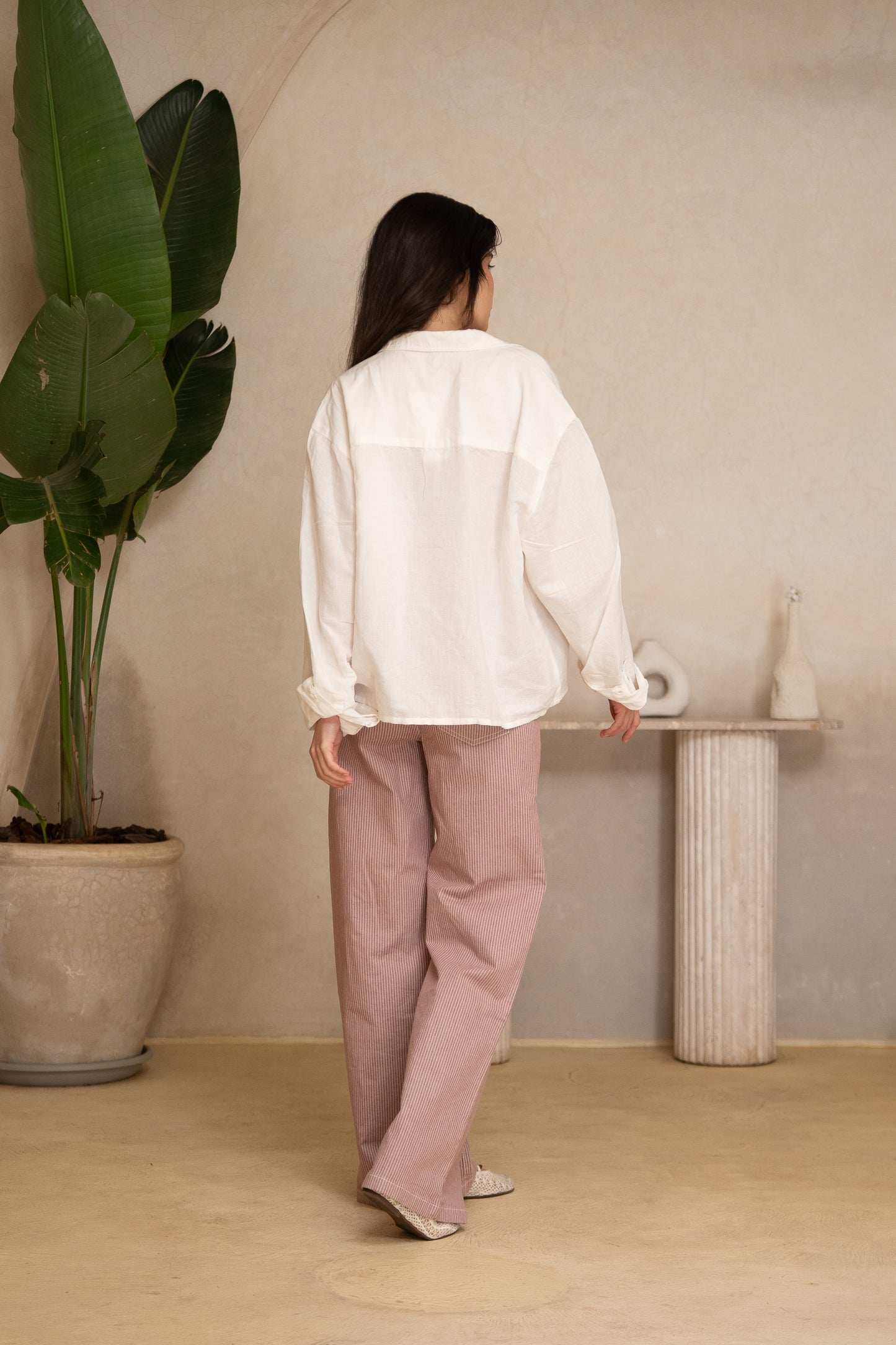 WHITE SAHARA SHIRT