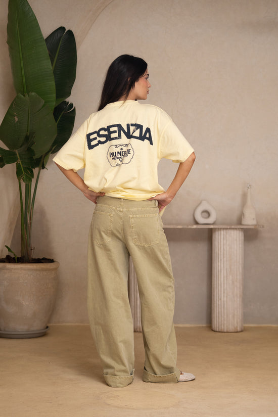 YELLOW PALMERAIE TEE