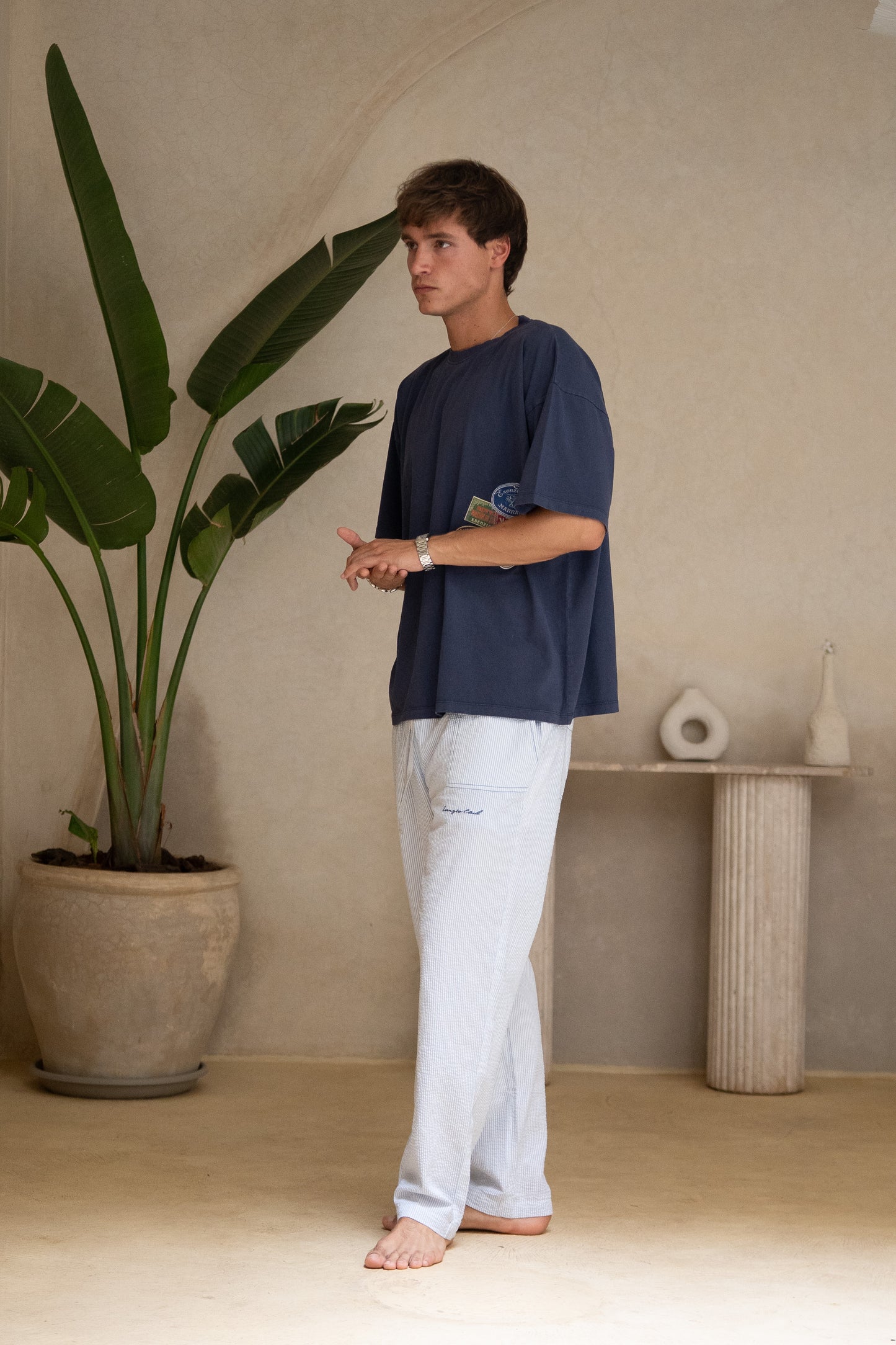 BLUE PATCHES TEE