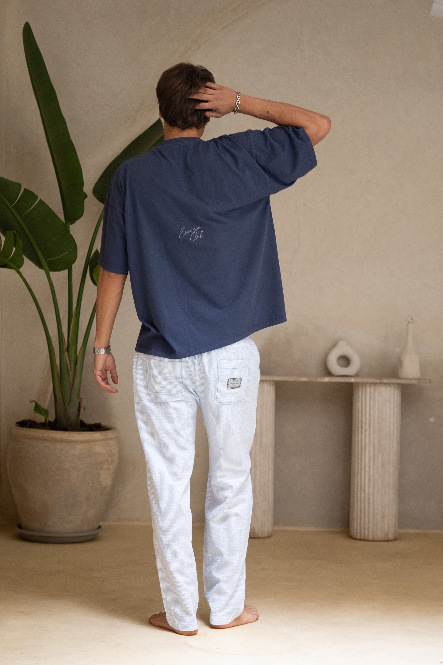 BLUE PATCHES TEE