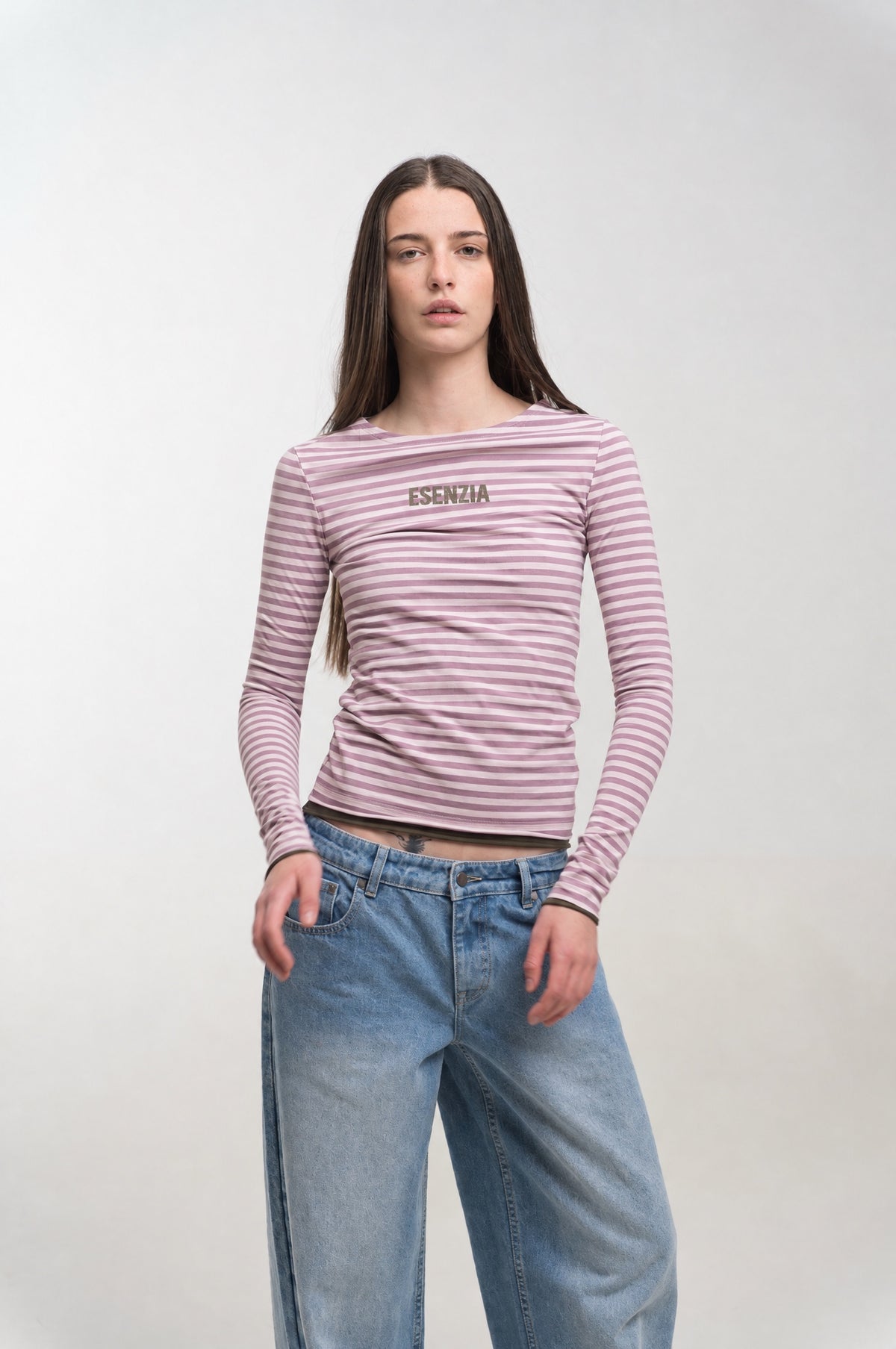 MAUVE BRETON LONGSLEEVE