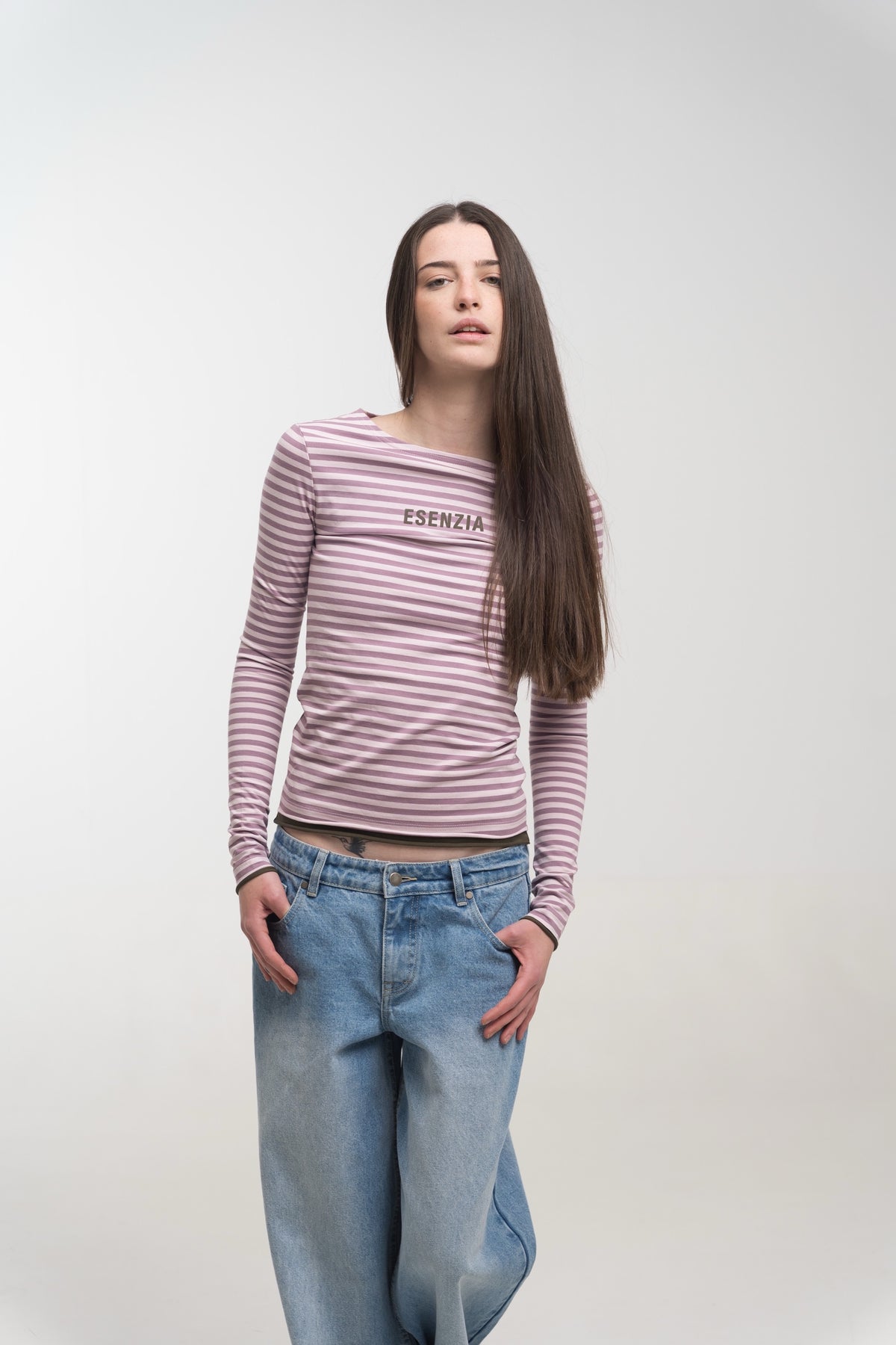 MAUVE BRETON LONGSLEEVE