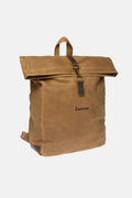 MOCHILA CLÁSICA ENCERADA BEIGE