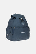 MOCHILA VINTAGE DE LONA AZUL