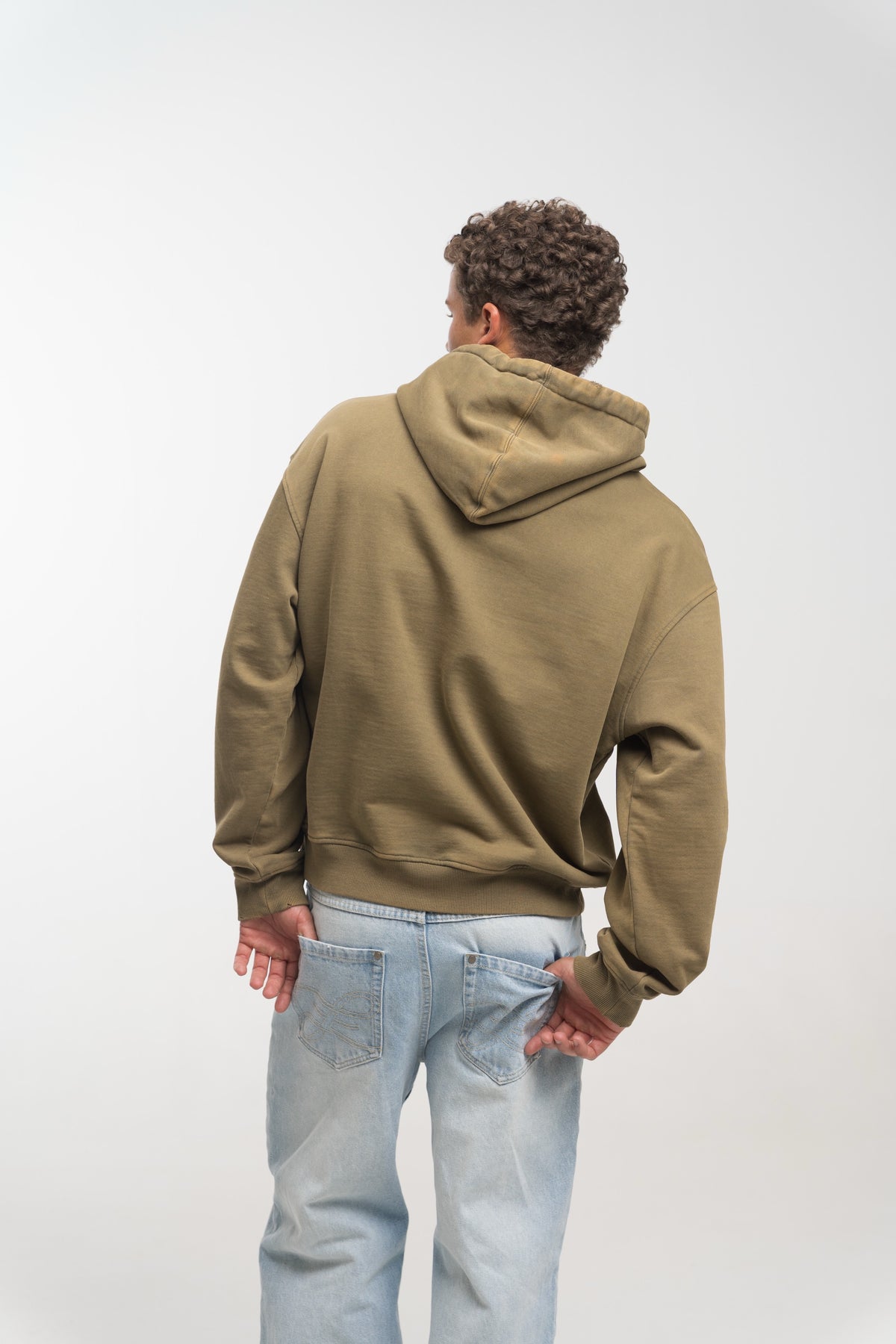 MOSS TARTAN HOODIE