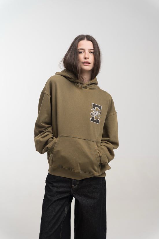 MOSS TARTAN HOODIE