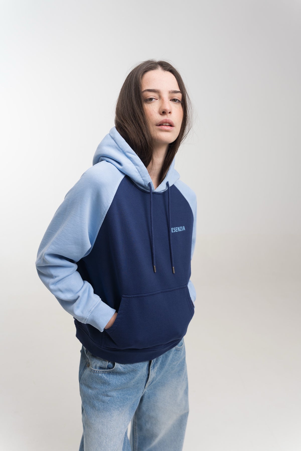 NAVY CAMPUS HOODIE