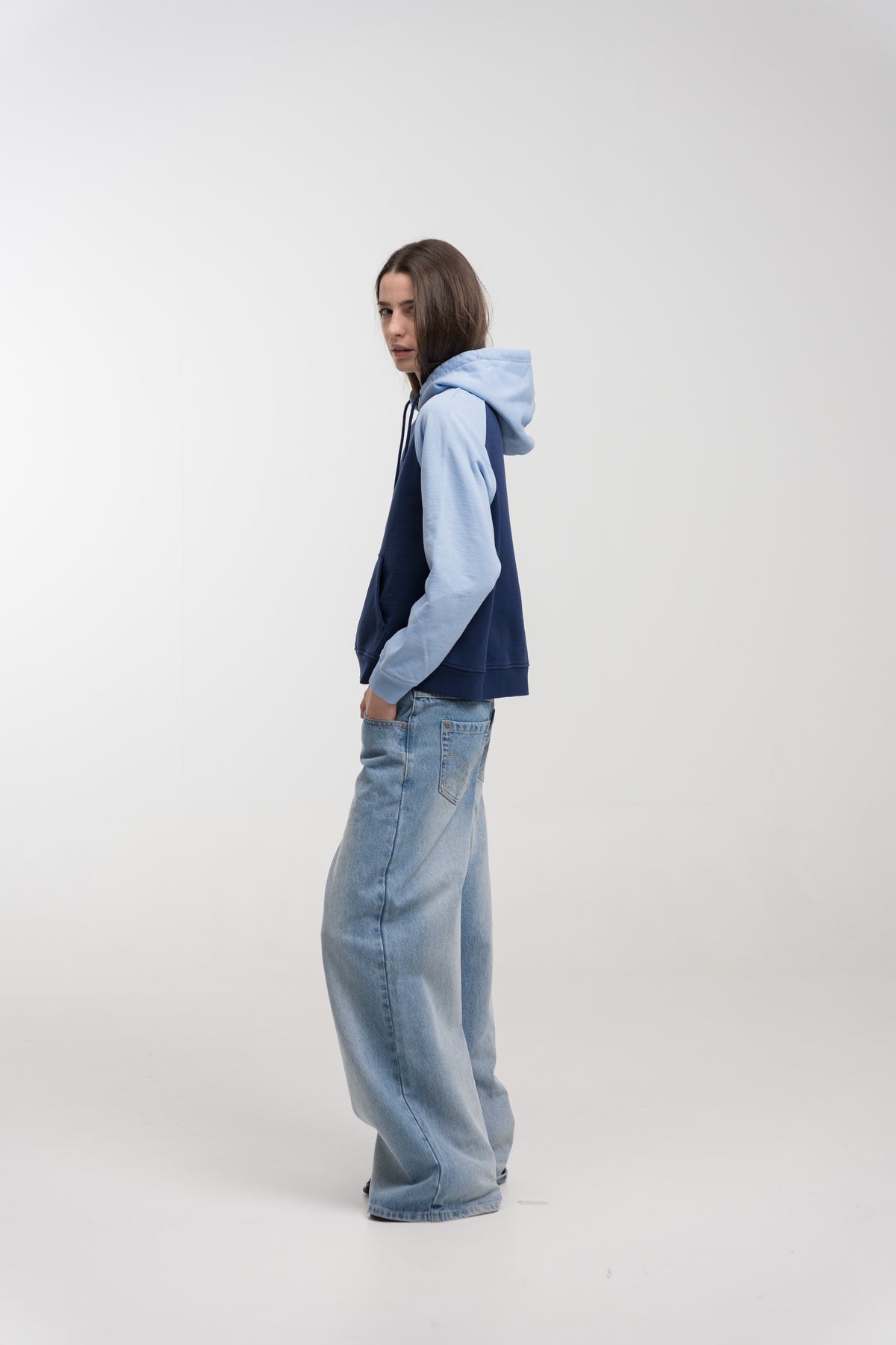 NAVY CAMPUS HOODIE
