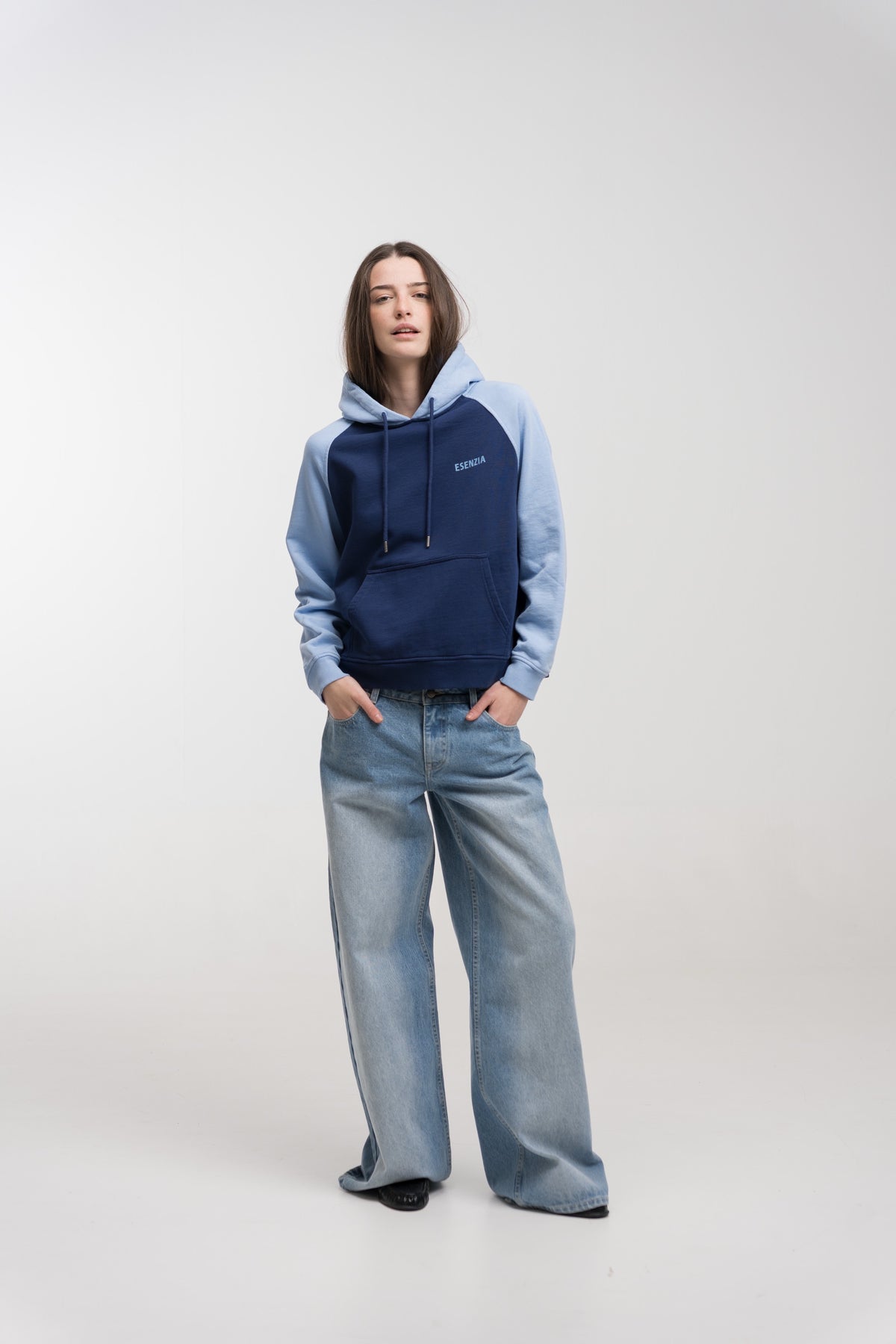 NAVY CAMPUS HOODIE