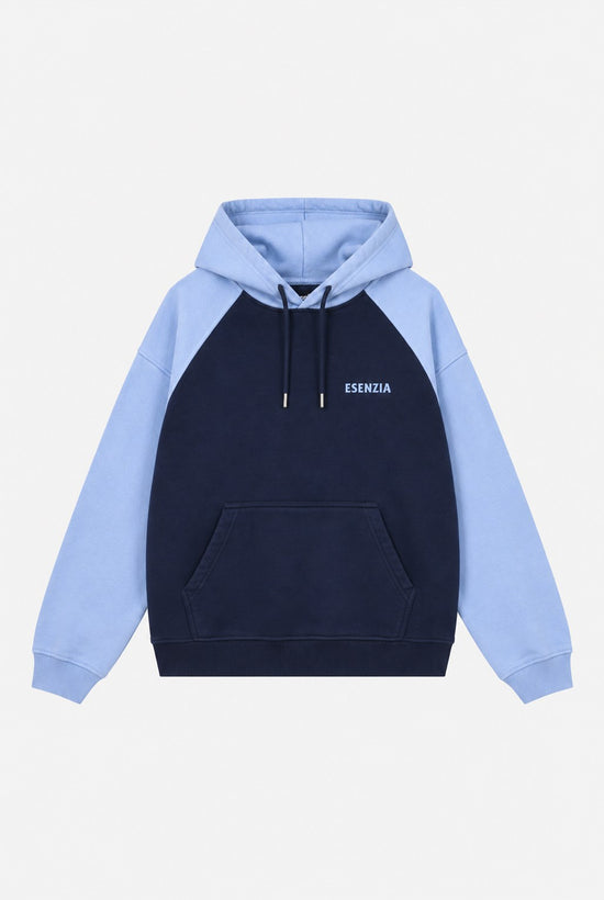 NAVY CAMPUS HOODIE · delante (digital, portada)