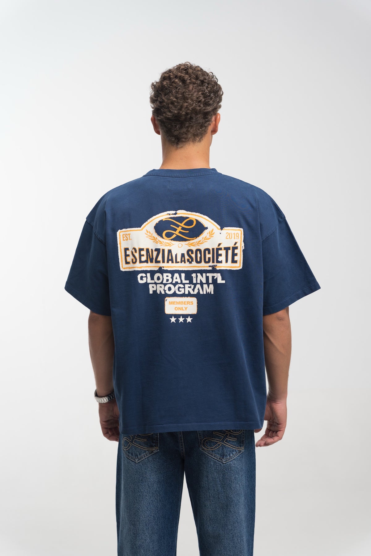 NAVY EMBASSY TEE