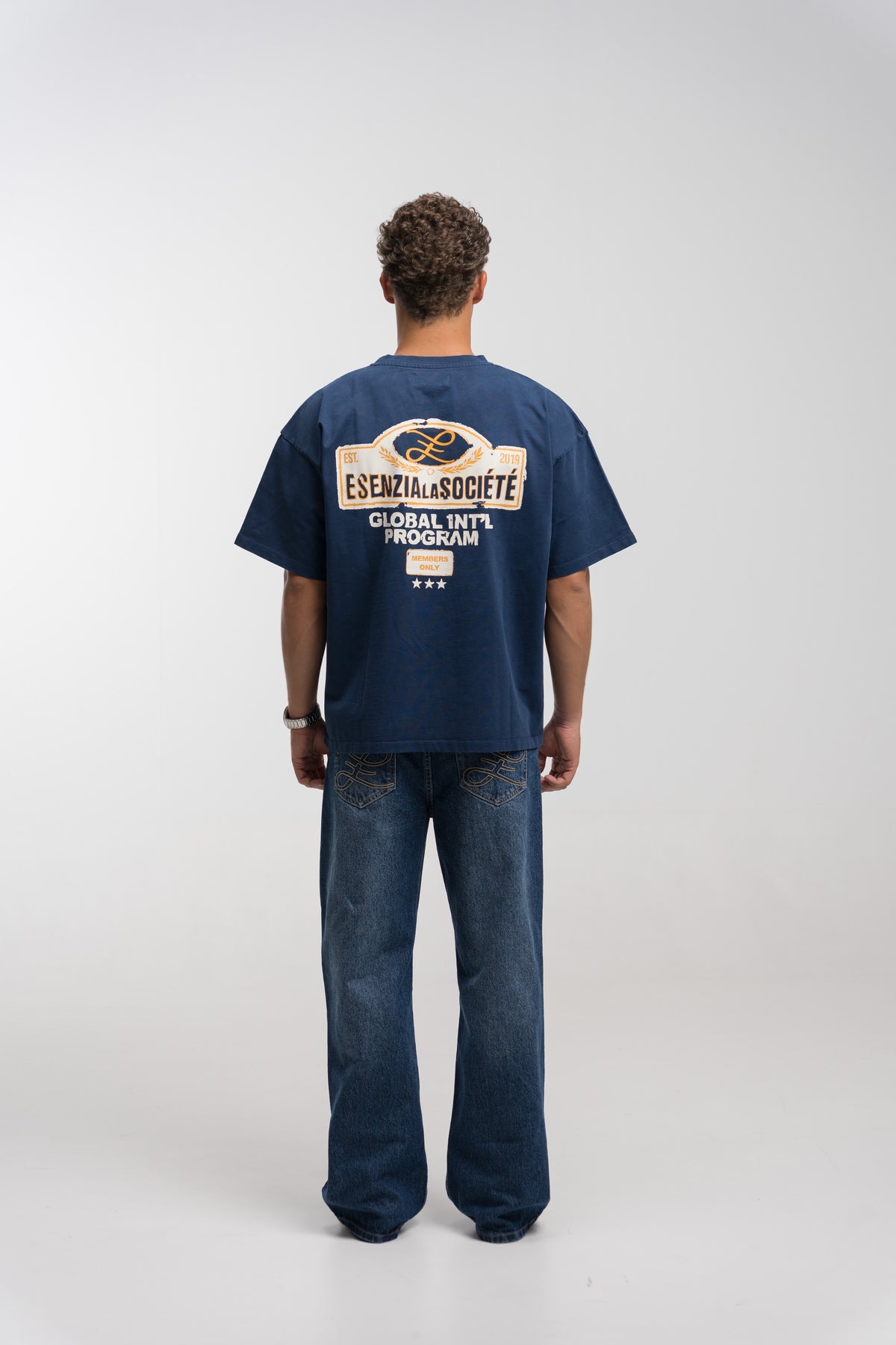 NAVY EMBASSY TEE