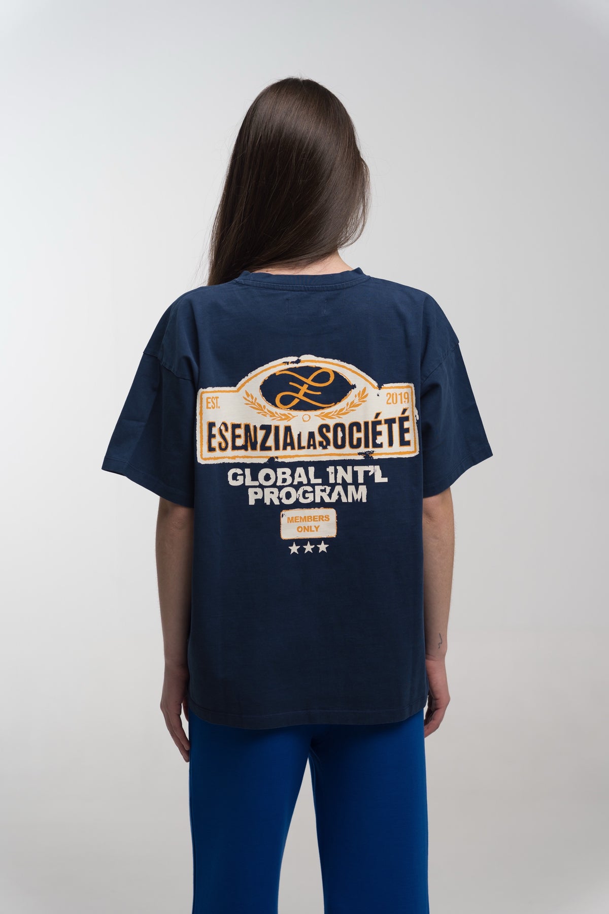 NAVY EMBASSY TEE