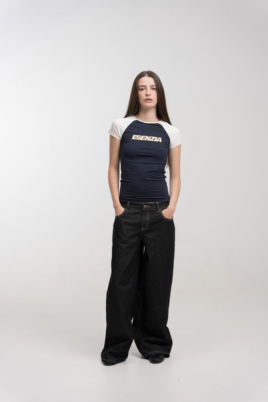 NAVY LEAGUE TEE