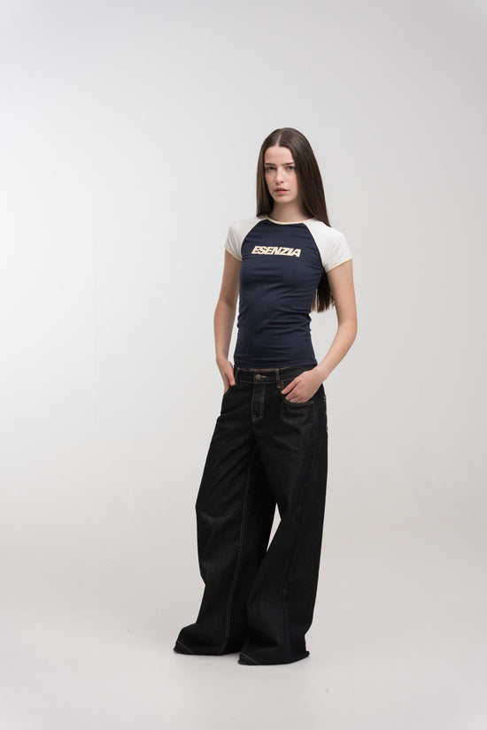 NAVY LEAGUE TEE