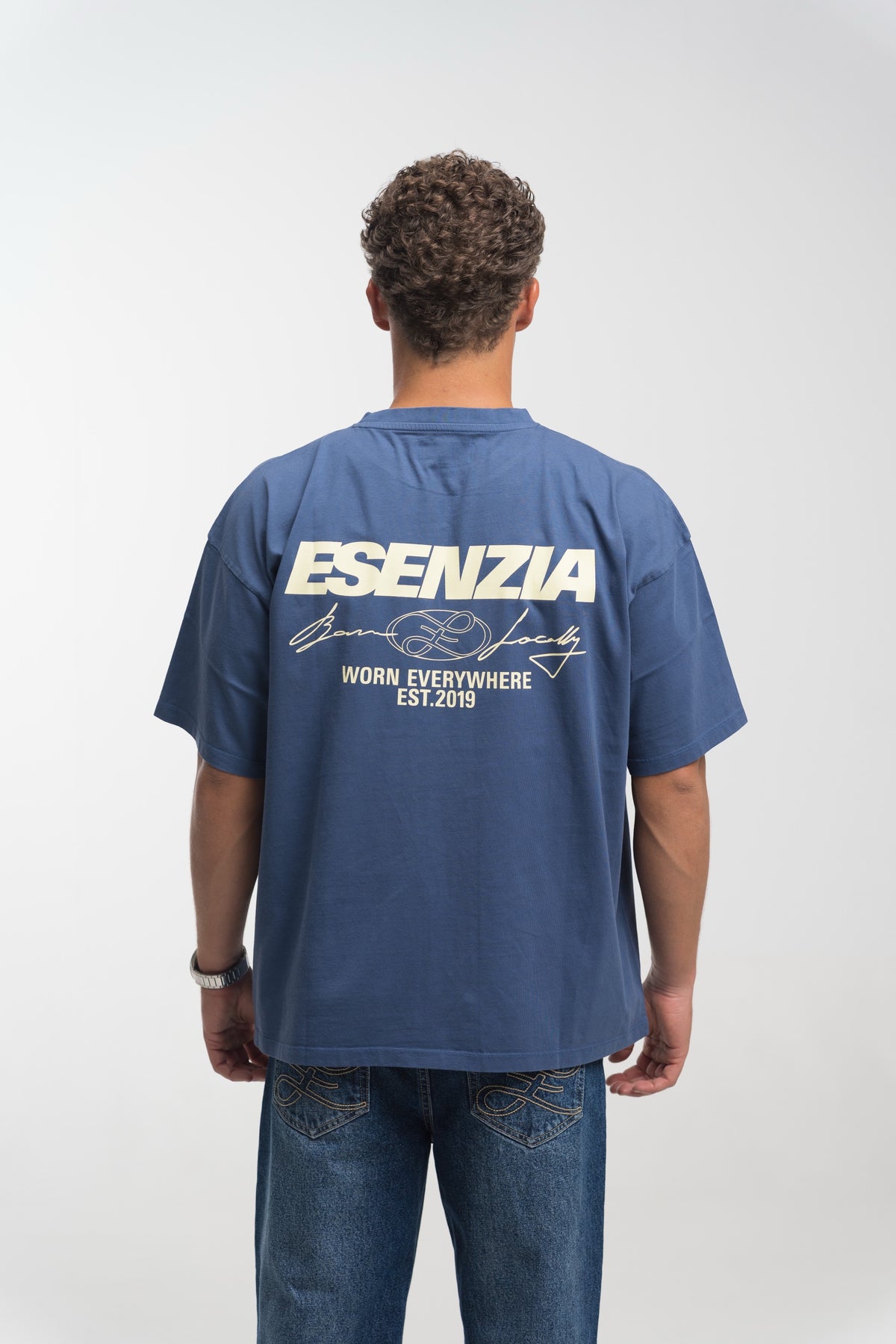 NAVY ROOTS TEE