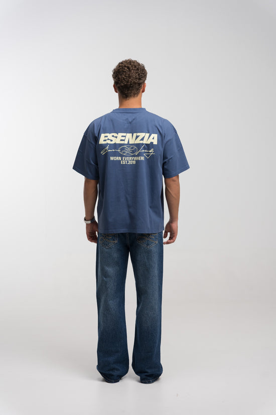 NAVY ROOTS TEE