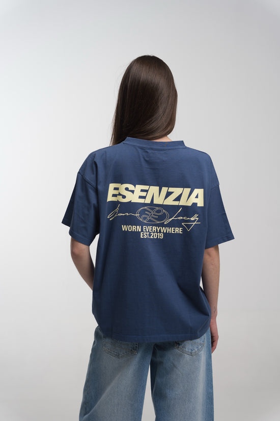 NAVY ROOTS TEE