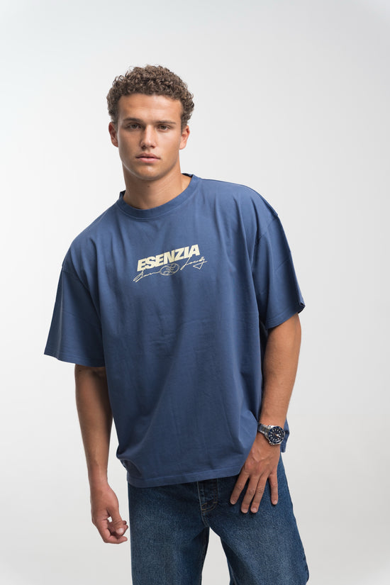NAVY ROOTS TEE