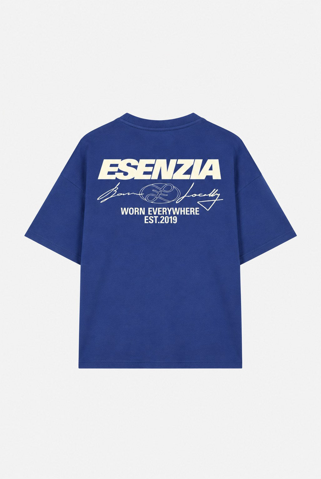 NAVY ROOTS TEE · espalda (digital, portada)
