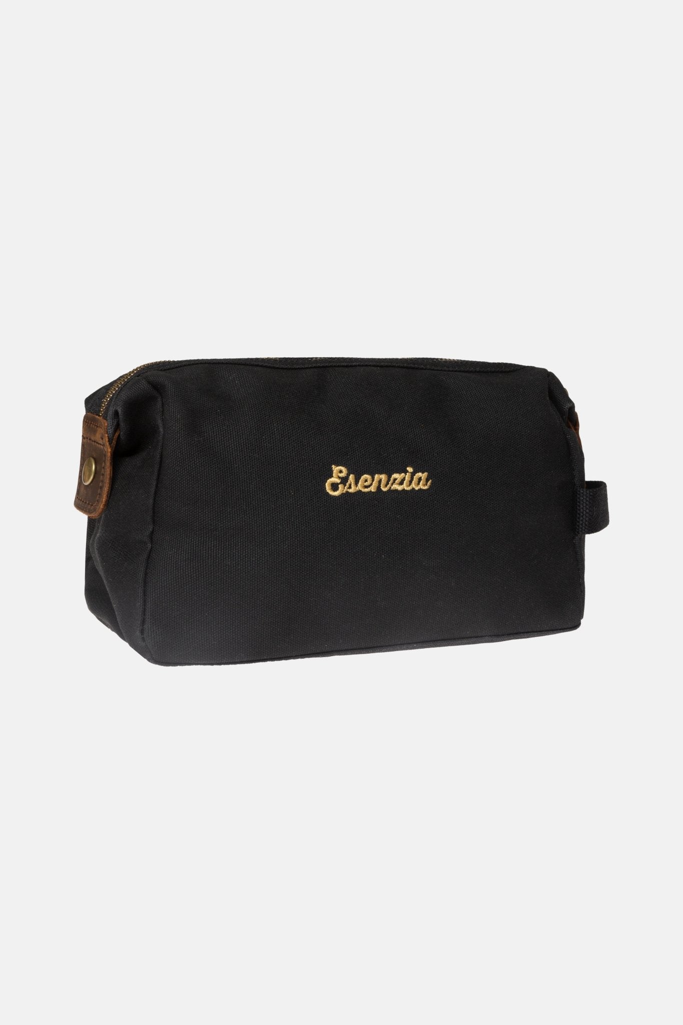 NECESER CLÁSICO ENCERADO NEGRO - Esenzia