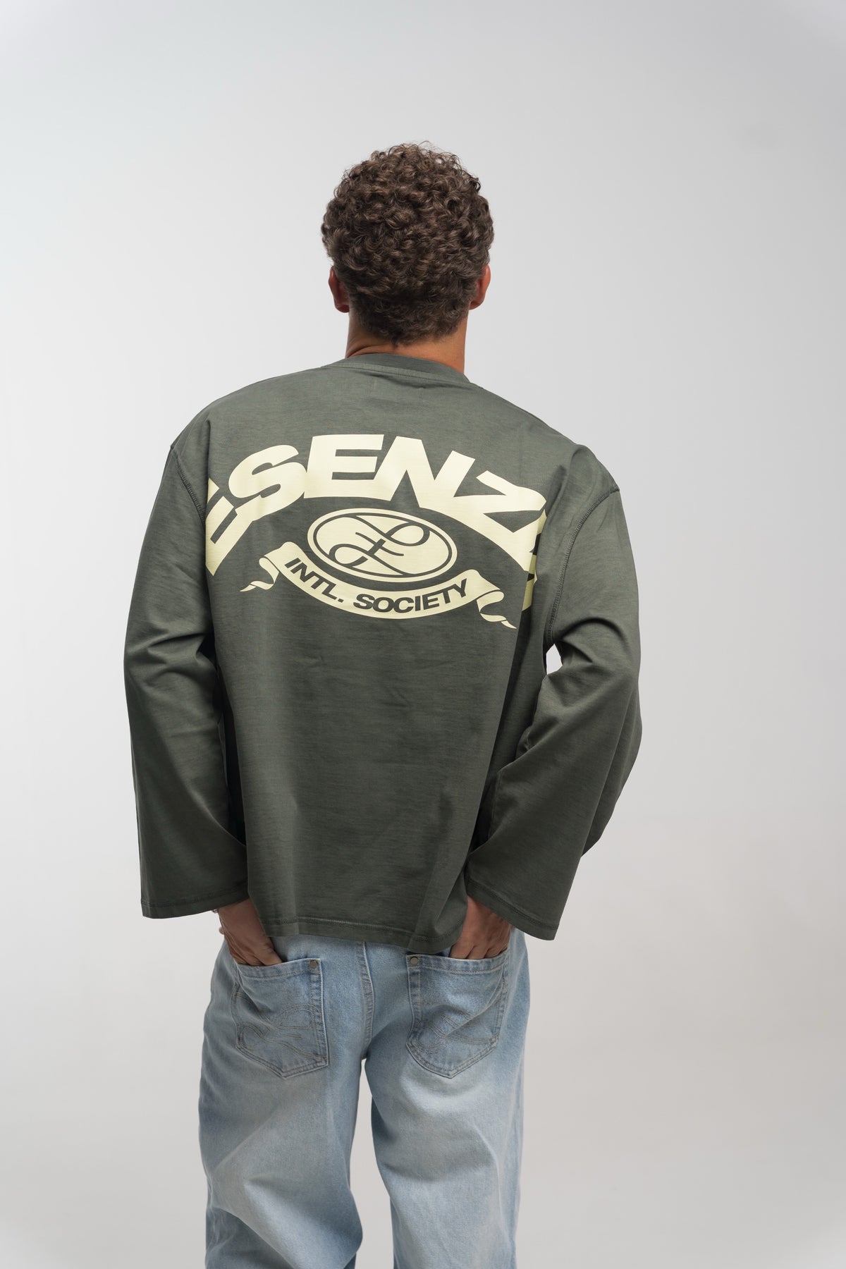 OLIVE PENNANT LONGSLEEVE