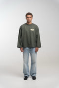 OLIVE PENNANT LONGSLEEVE