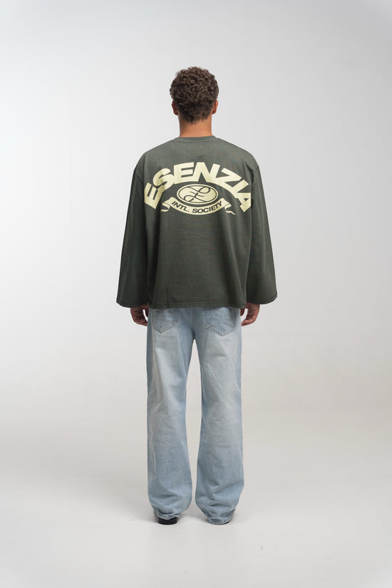 OLIVE PENNANT LONGSLEEVE