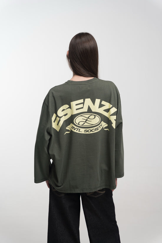 OLIVE PENNANT LONGSLEEVE