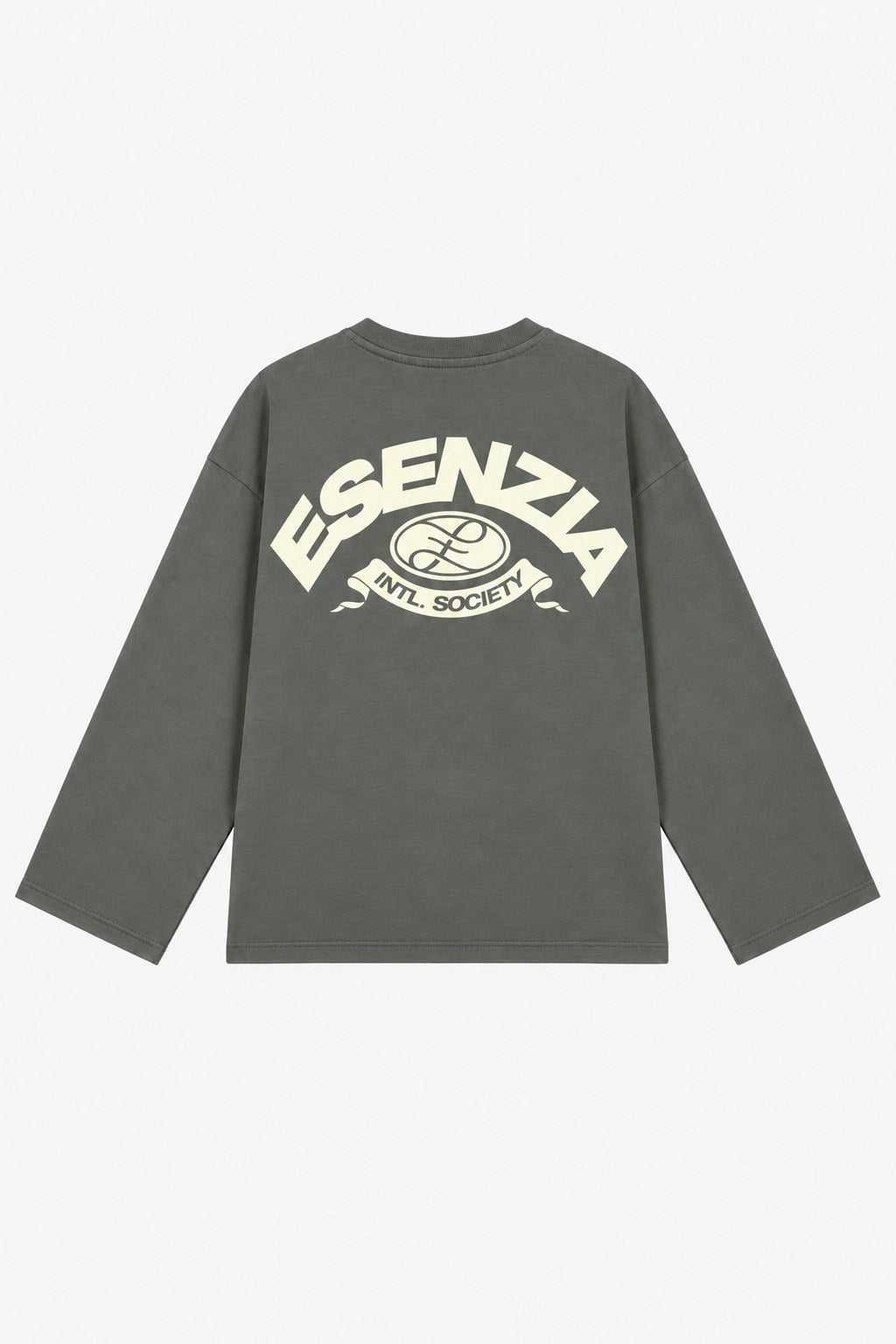 OLIVE PENNANT LONGSLEEVE · espalda (digital, portada)