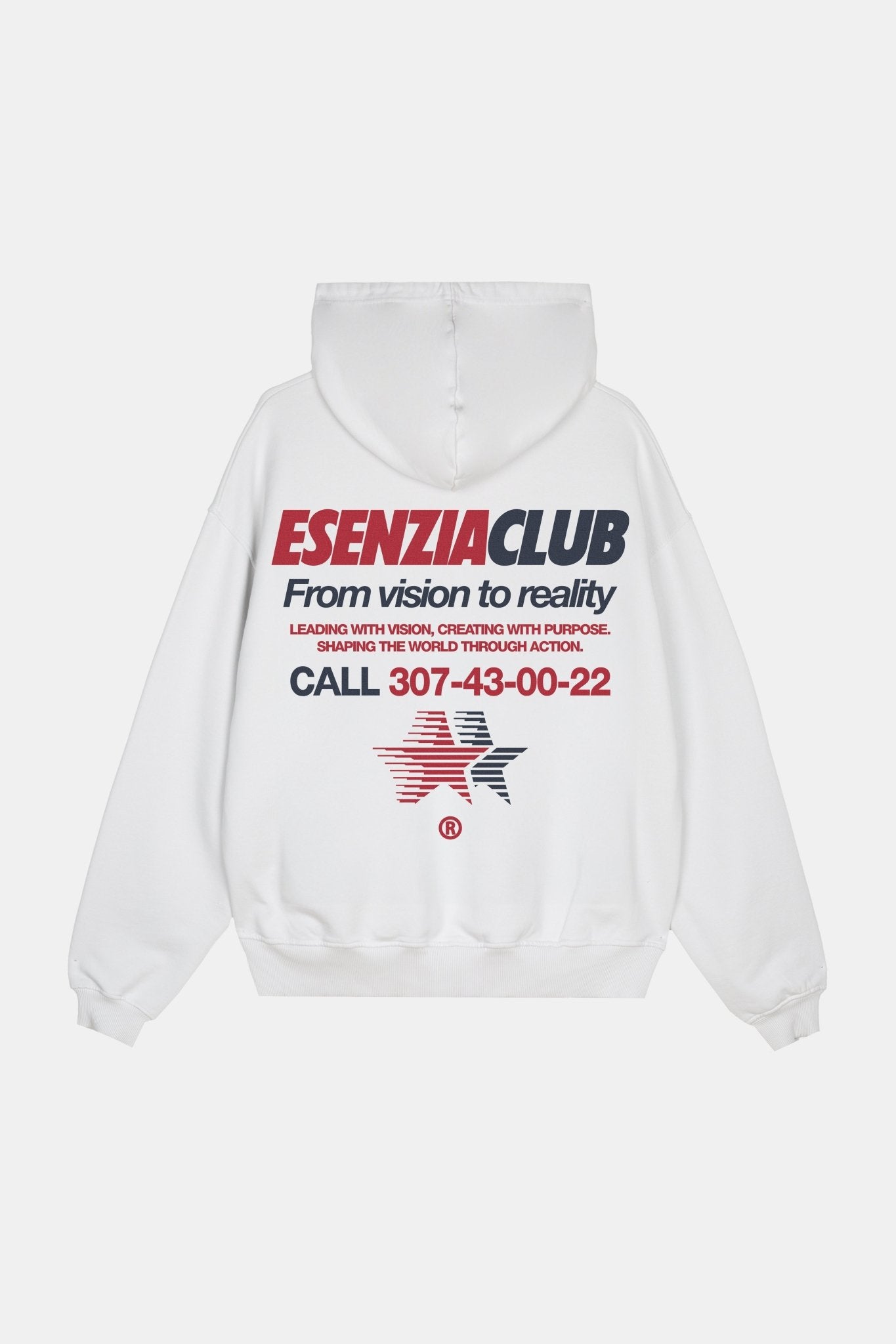 PEARL GREY NOVA HOODIE - Esenzia