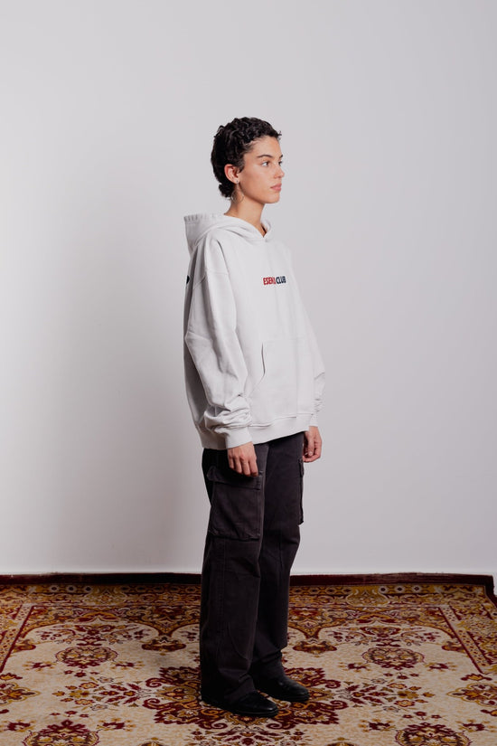 PEARL GREY NOVA HOODIE - Esenzia