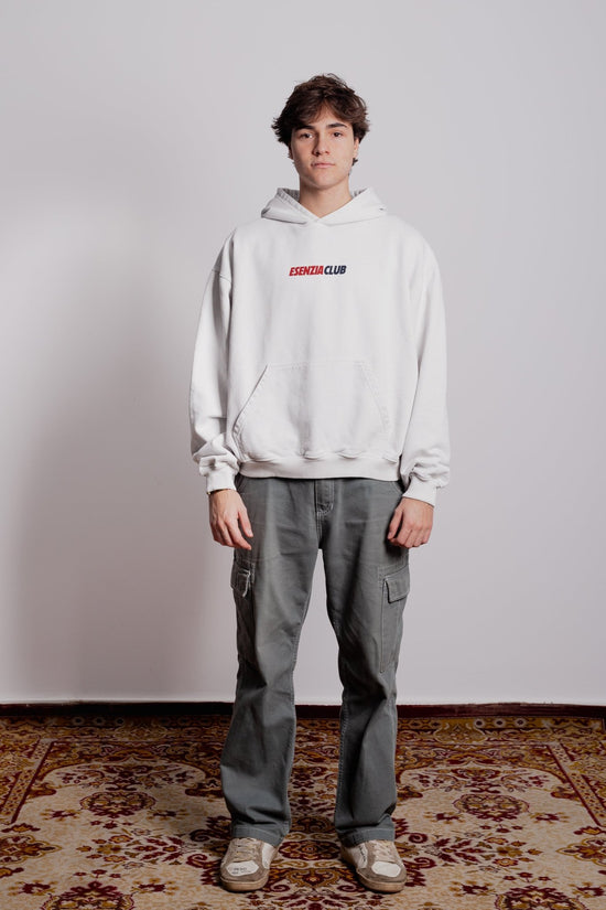 PEARL GREY NOVA HOODIE - Esenzia