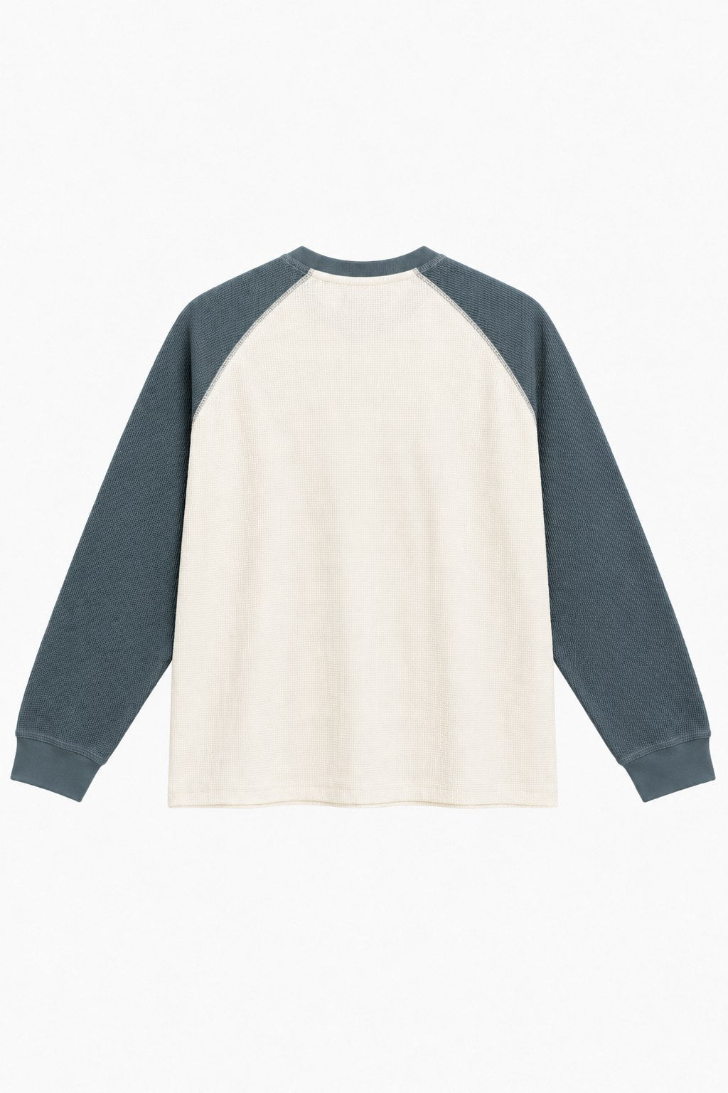 PETROL WAFFLE LONGSLEEVE · espalda (digital)