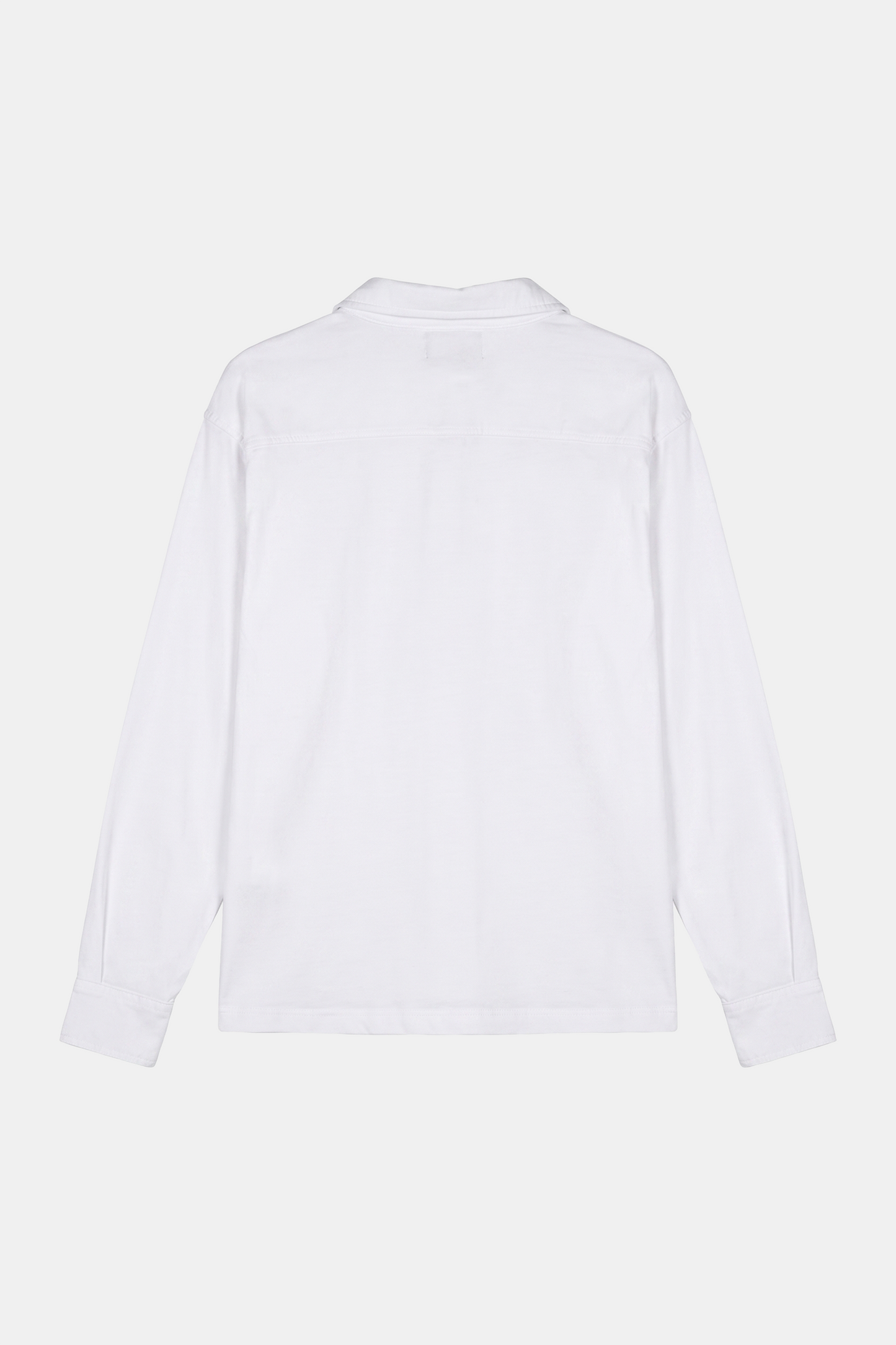 WHITE COSTAL LONGSLEEVE POLO