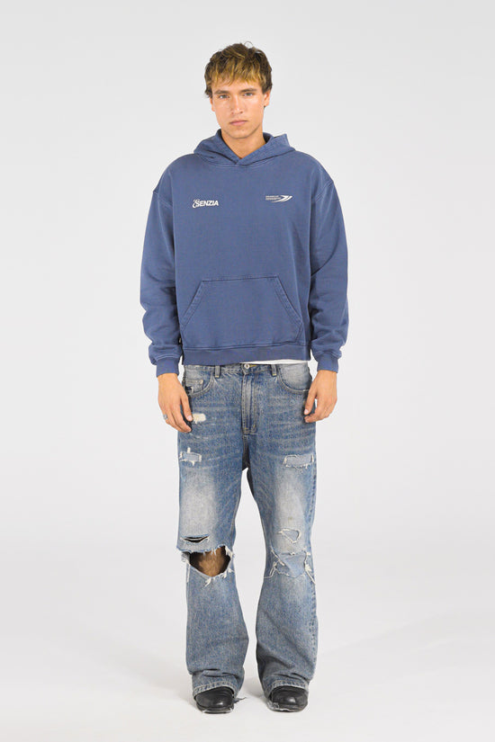 Prussian Harbour Hoodie — front