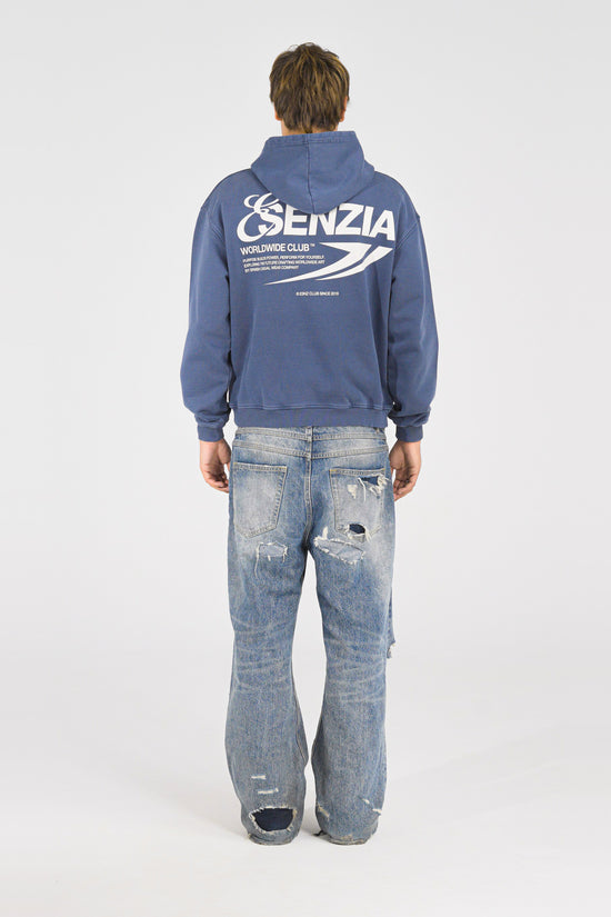 Prussian Harbour Hoodie — back