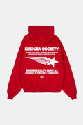 RED CHERRY METEORITE HOODIE