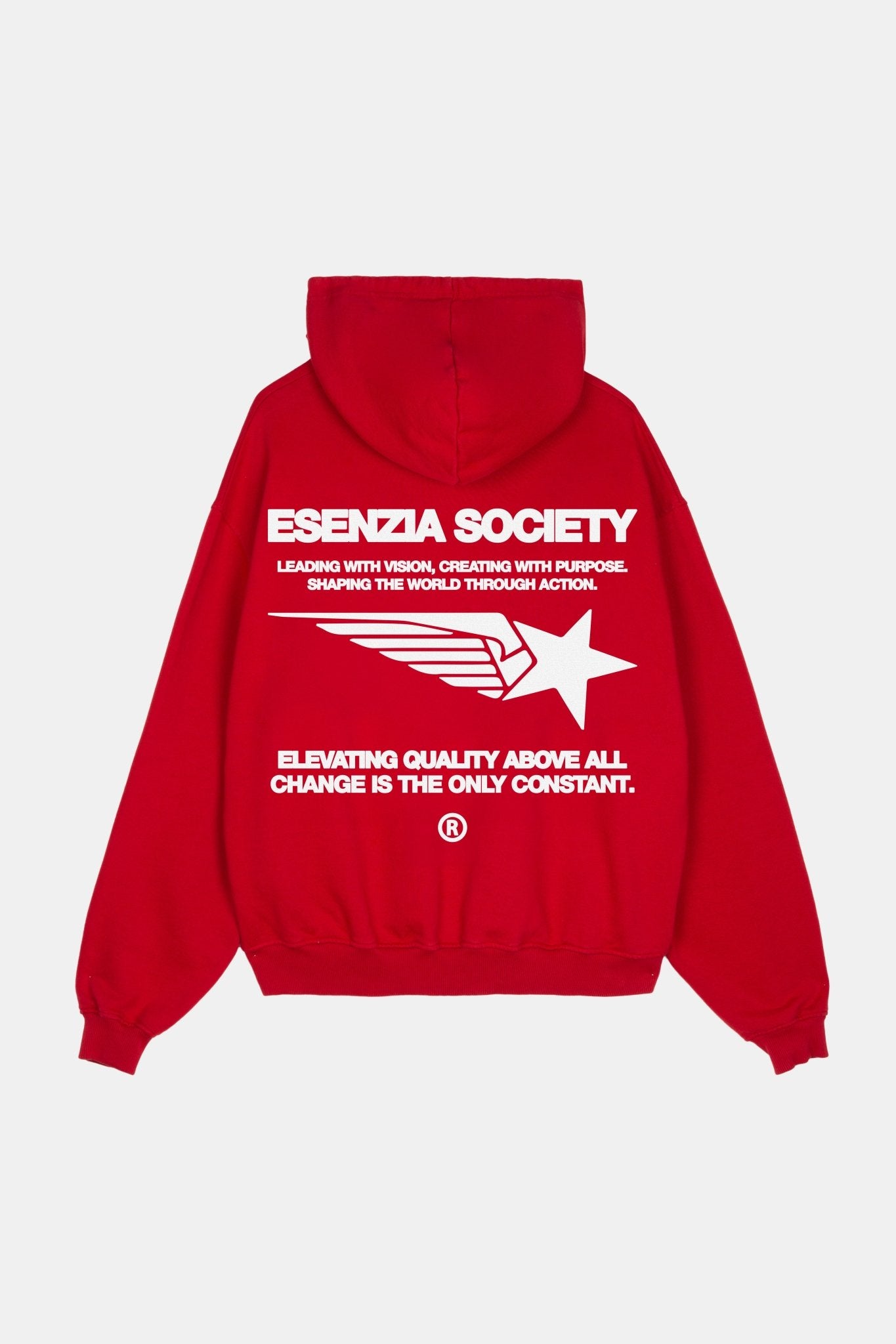 RED CHERRY METEORITE HOODIE - Esenzia