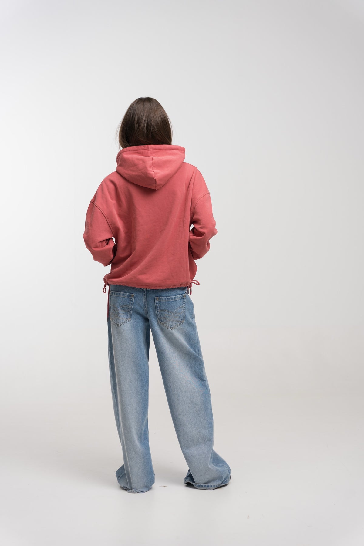 ROSE POLKA HOODIE