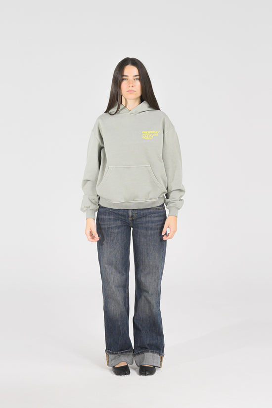 Sage Orbit Hoodie — on model