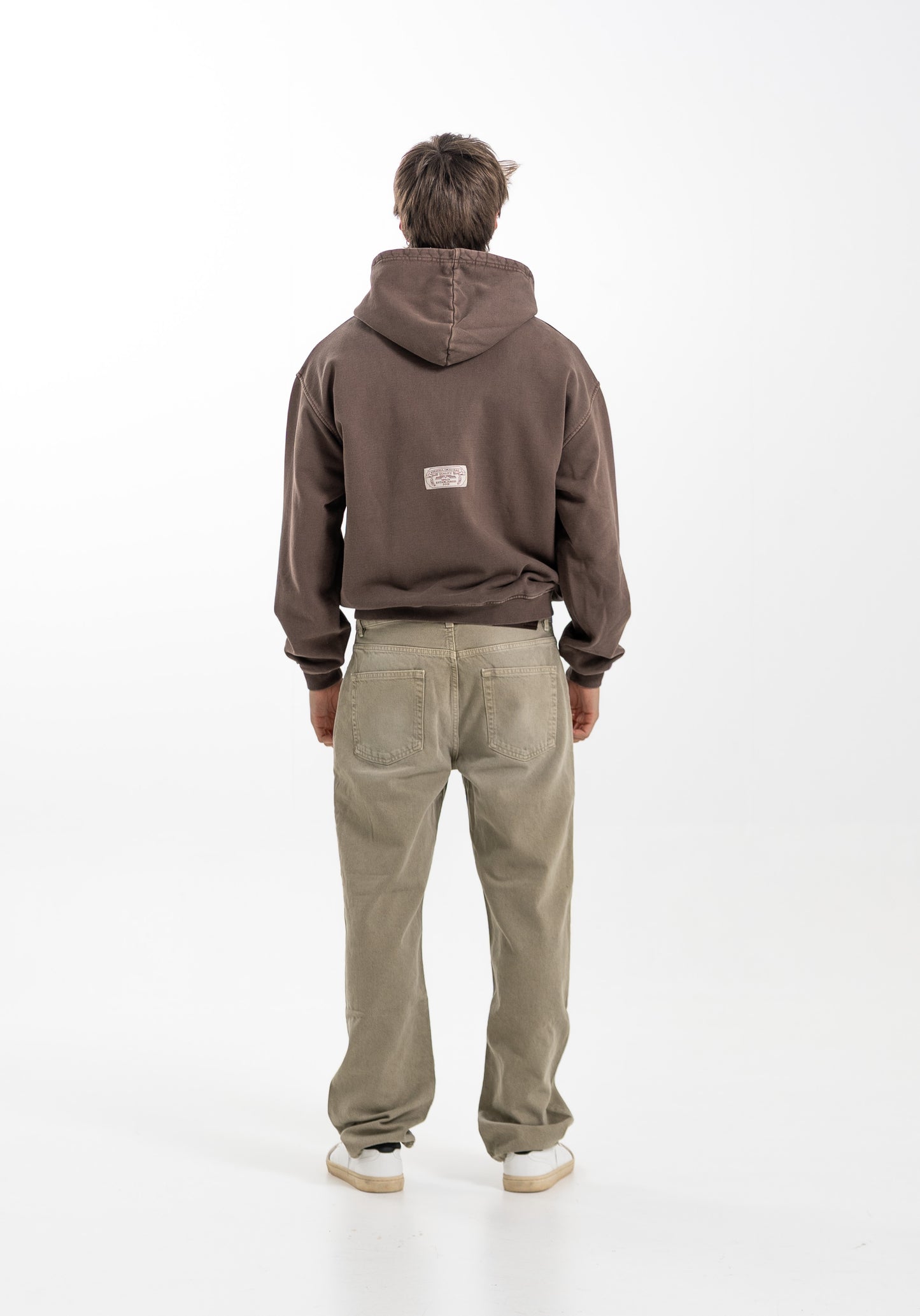 BROWN PATH ZIPPER