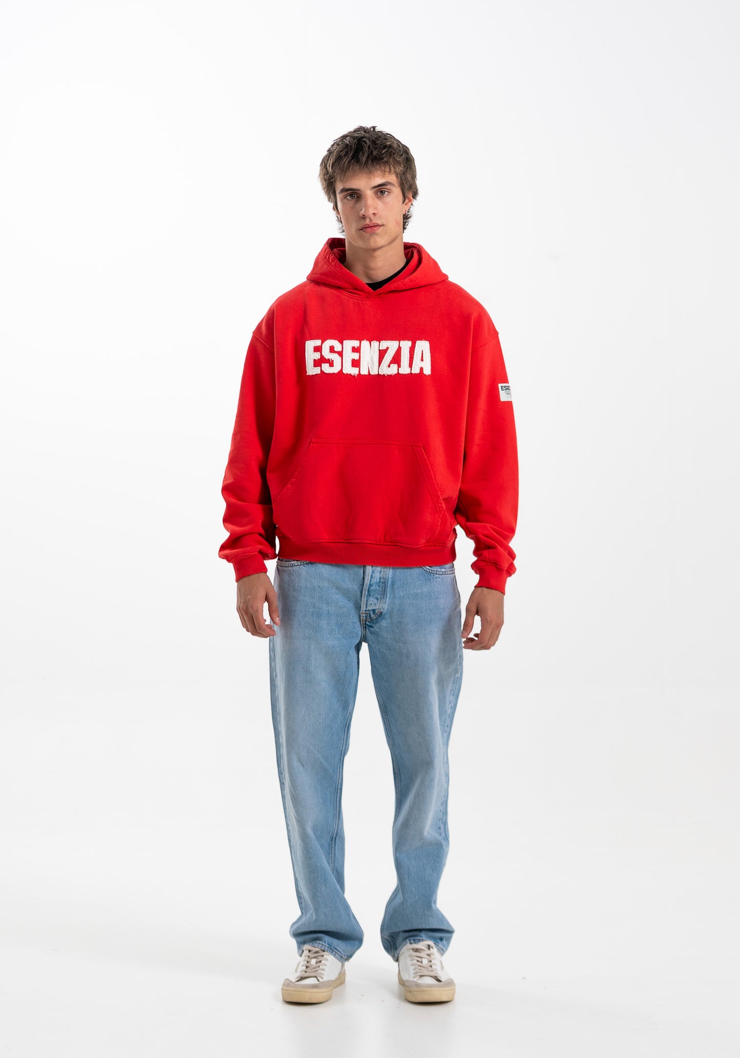 SCARLET CHEST HOODIE
