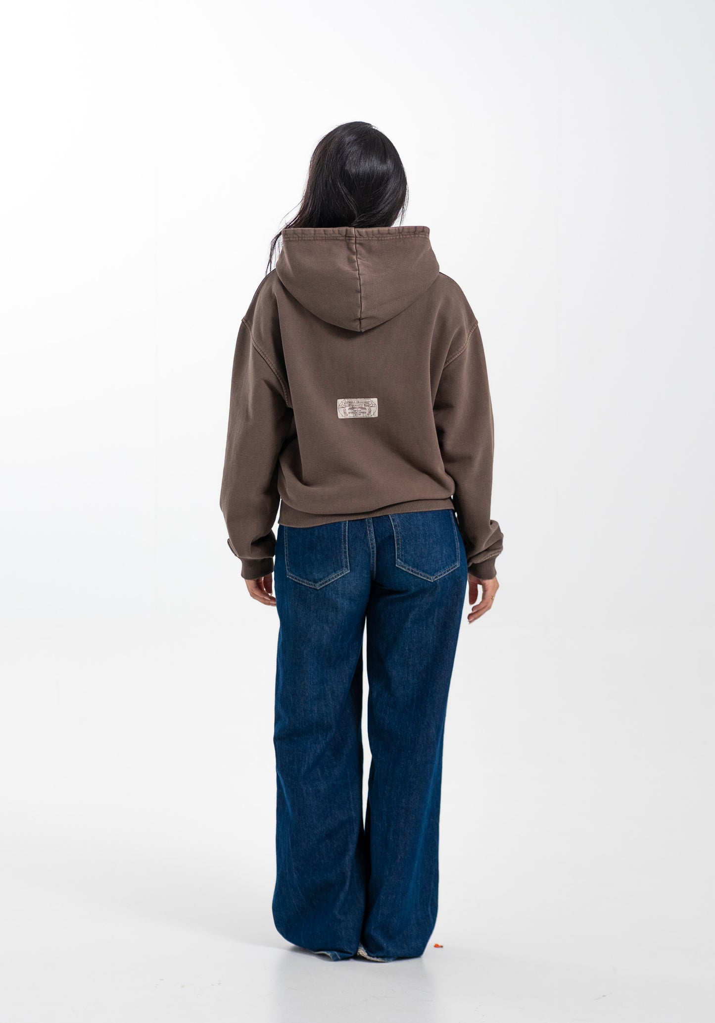 BROWN PATH ZIPPER