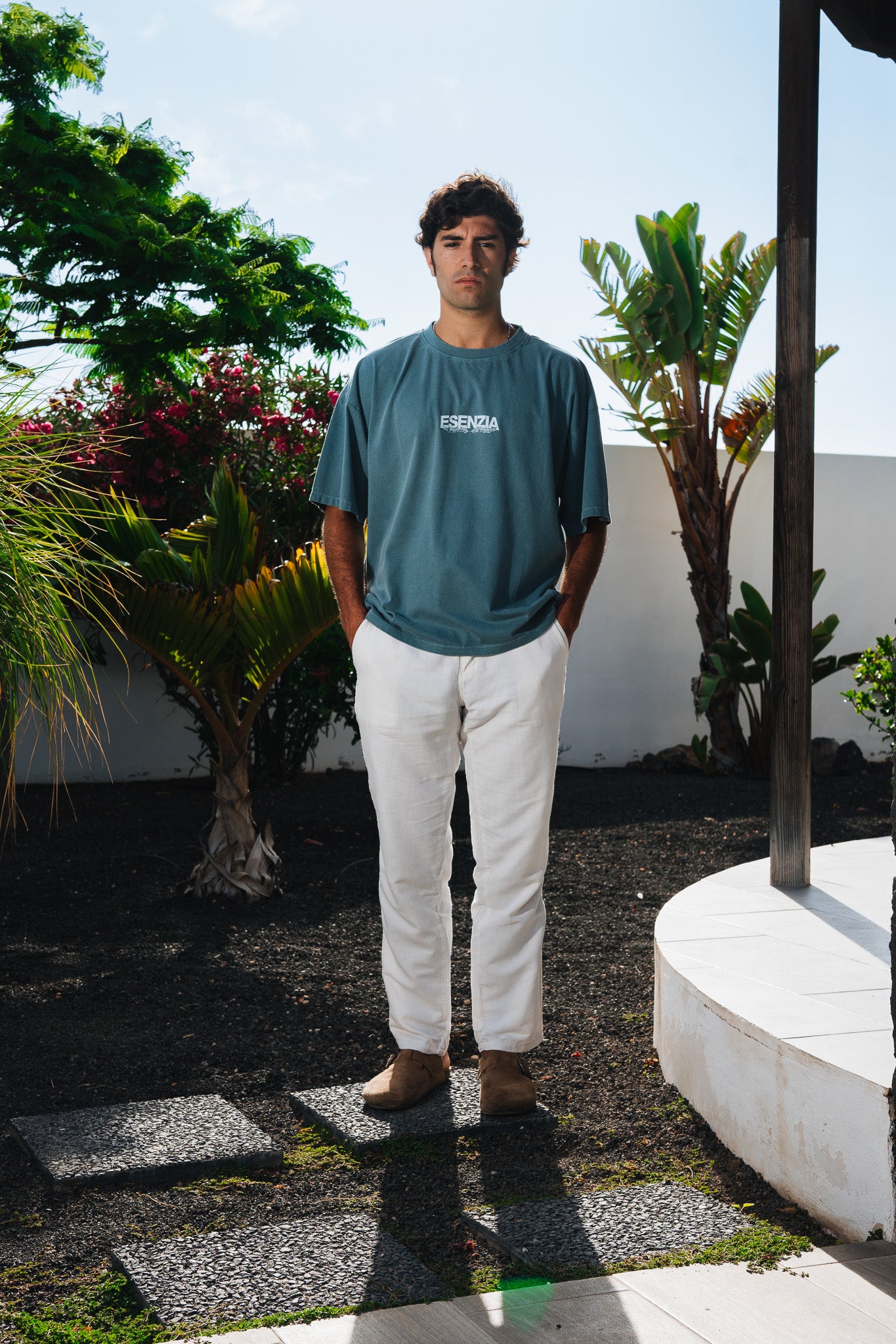 GREEN TEGUISE TEE