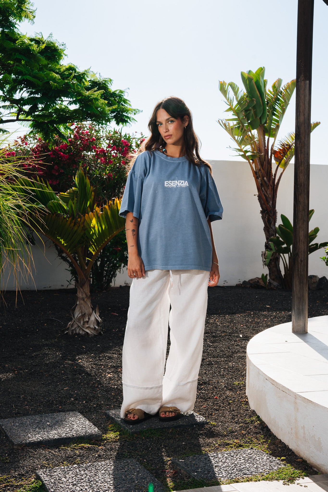 BLUE TEGUISE TEE