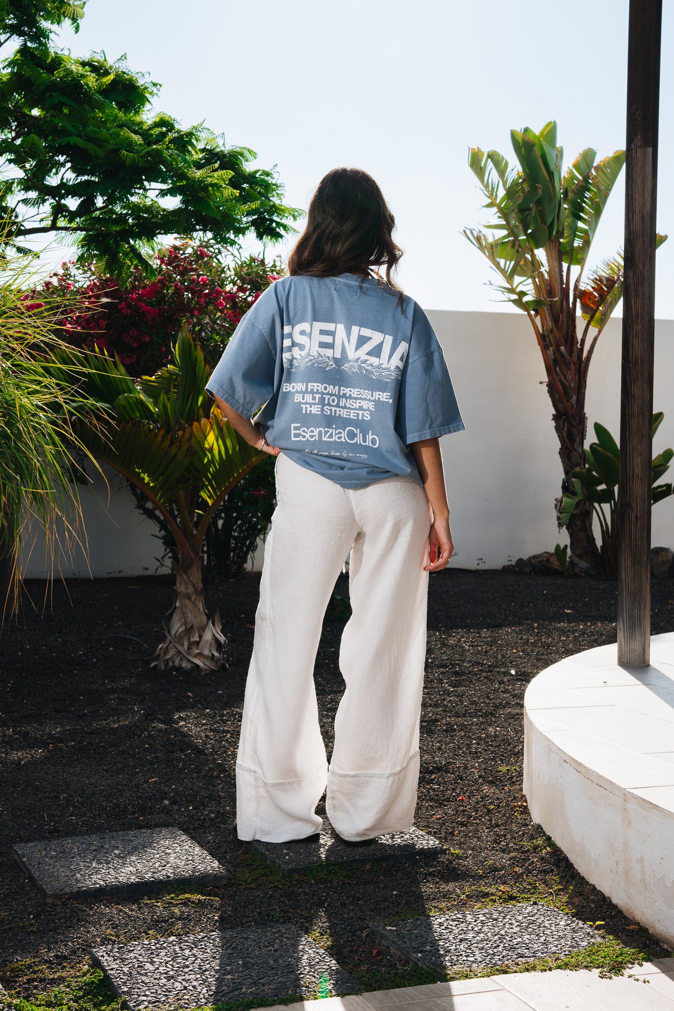 BLUE TEGUISE TEE